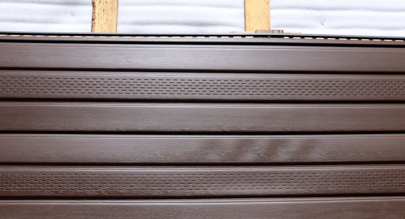 Close-up of Vinyl Panel Texture